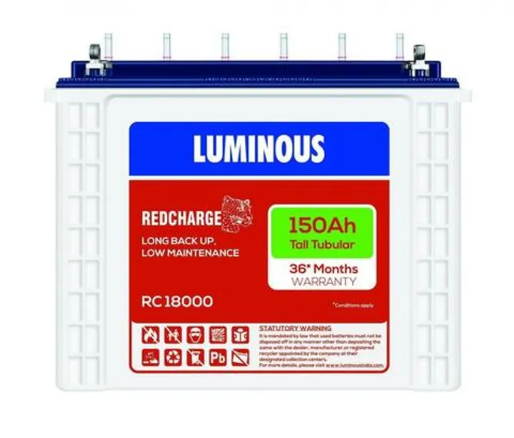Luminous RED CHARGE RC18000 150AH battery
