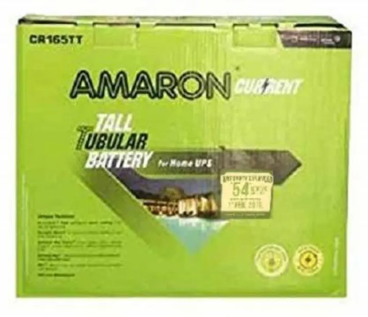 Amaron Current AR165TT54 Tall Tubular Inverter Battery battery