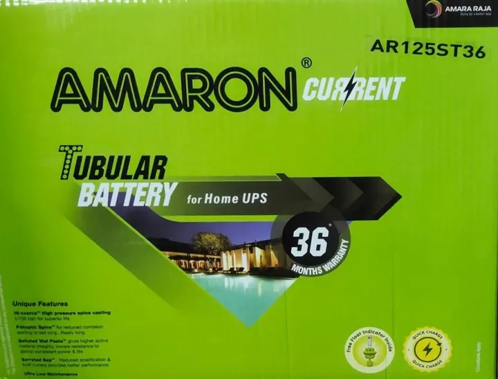 Amaron Current Short Tubular AR125ST36 (125AH) battery