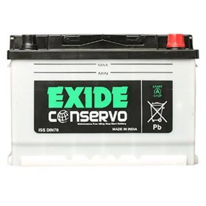 Exide Conservo DIN70 ISS battery