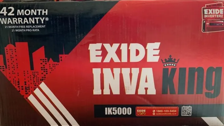 Exide Inva KING IK5000 (150AH) Inverter Battery battery