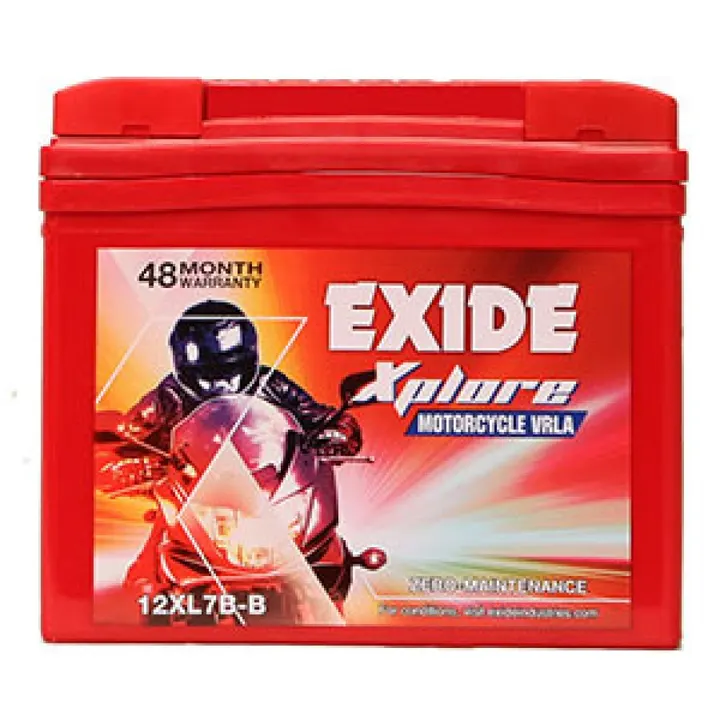 Exide Xplore 12XL7B-B battery