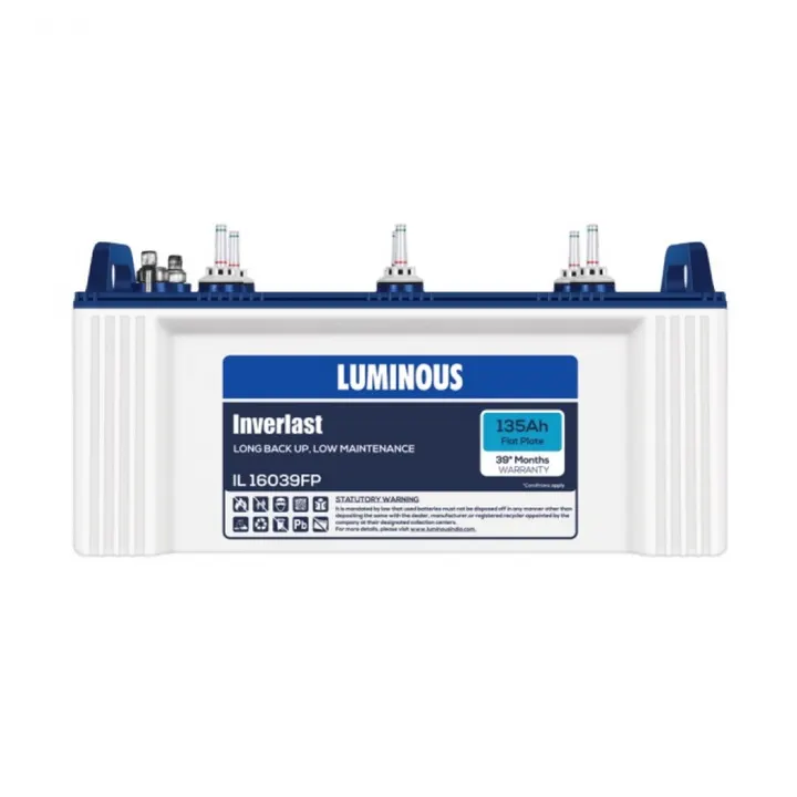 Luminous Inverlast IL 16039FP 135AH battery
