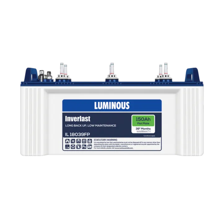 Luminous Inverlast IL18039FP 150AH battery