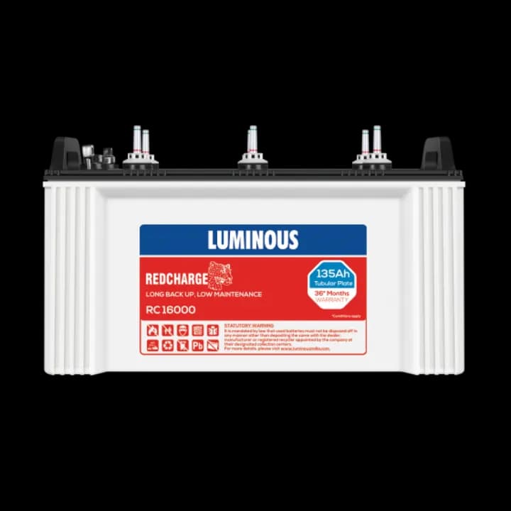 Luminous RC16000 (135AH) short tubular battery battery
